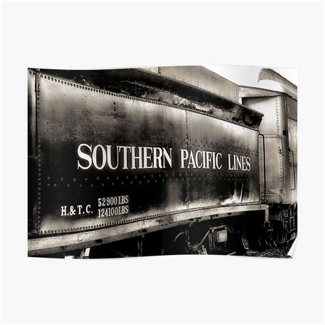 "Southern Pacific Railroad" Poster for Sale by SuddenJim | Redbubble