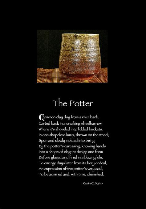 Poster Poem The Potter Photograph By Poetic Expressions