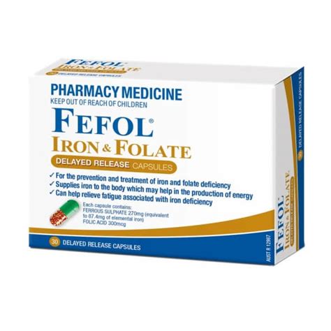 Buy Fefol 30 Capsules Online | Chempro Chemists