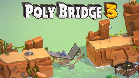 I Tried Building Bridges In Poly Bridge 3 YouTube