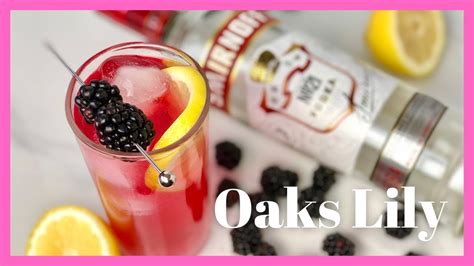 C Ctel Con Vodka Y Jugo De Ar Ndano El Oaks Lily Es El Nuevo