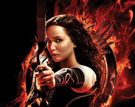 Hd Wallpaper Katniss In The Hunger Games Catching Fire The Hunger