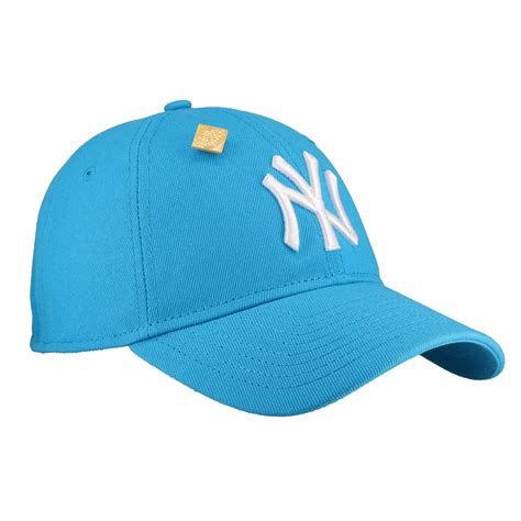 New York Yankees New Era 9Twenty Adjustable Hat (Blue Fanatic ...