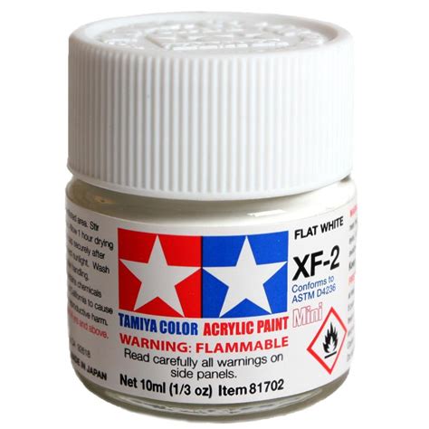 Tamiya Color Xf Acrylic Paint Ml Xf Flat White