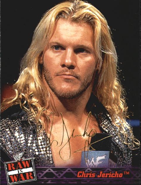 2001 WWF RAW Is War (Fleer) Chris Jericho (No.5) | Pro Wrestling ...