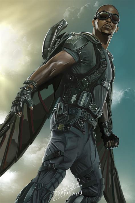 Falcon #Captain America by Tomtaj1 on DeviantArt