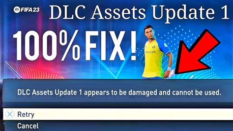 How To Fix Dlc Assets Update Appears To Be Damaged Fifa Dlc