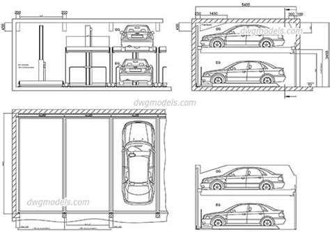 Car Parking Cad Drawing Autocad File Download Free