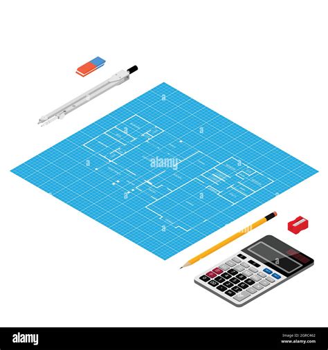 Architects Engineer Concept Apartment Architectural Project Sketch