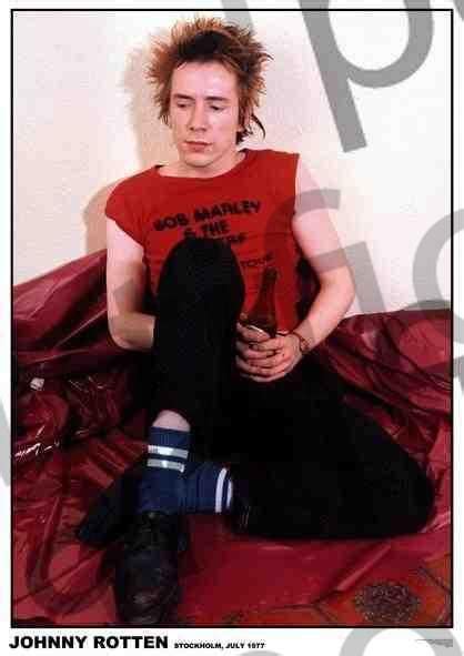 The Sex Pistols Johnny Rotten