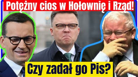 Prezes Kaczyński z Morawieckim zadaje potężny cios Hołowni i Rządowi