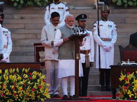 Modi Takes Oath As Prime Minister On June 8 Invites Top Leaders Of