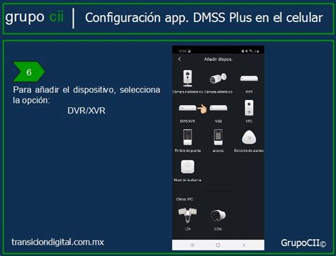 Guía Configurar App DMSS Plus Transición Digital Tecnológica y de