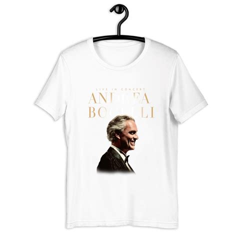 Andrea Bocelli 30th Anniversary Tour 2024 T Shirt Walmart