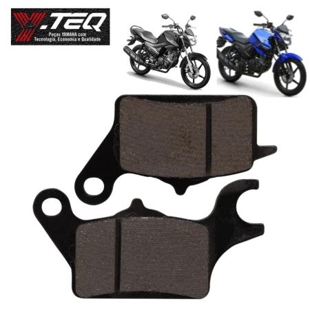 KIT PASTILHA E LONA DE FREIO FAZER 150 FACTOR 125 150 Tração Motos