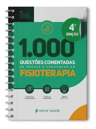 Quest Es Fisioterapia Ed Sanar Editora Mercadolivre