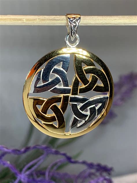 Trinity Knot Necklace Irish Jewelry Celtic Knot Jewelry Triquetra