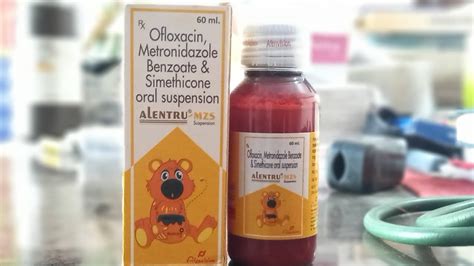 ALENTRU MZS Ofloxacin Metronidazole Benzoate Simethicone Oral