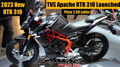 2023 Tvs Apache Rtr 310 Launched In India💥 Price 2 55 Lakhs And Based On Bmw G310r Epicriderjayz