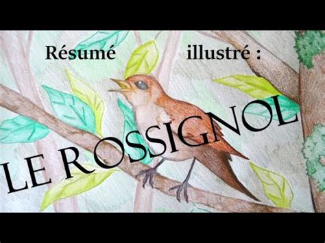 Résumé illustré Le Rossignol Marie de France YouTube