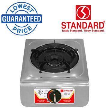 Standard SGS 122i Single Burner Gas Stove Lazada PH