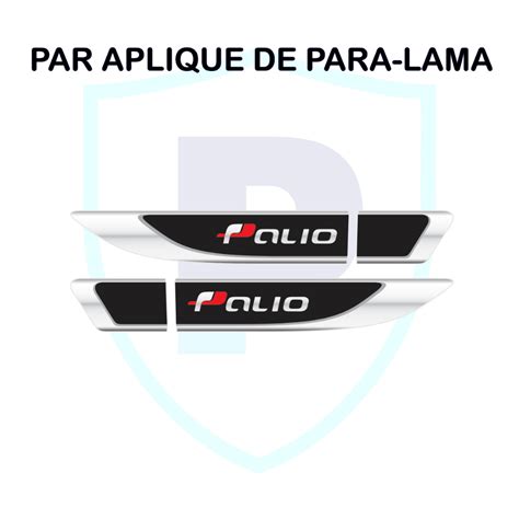 Par Aplique De Paralama Fiat Palio Resinado Premium Shopee Brasil