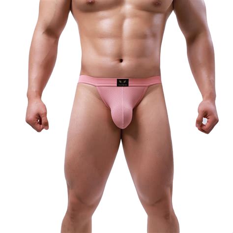 Dr Eam Mens Classic Thong Bikini Panty Panties Nylon Lingerie Male