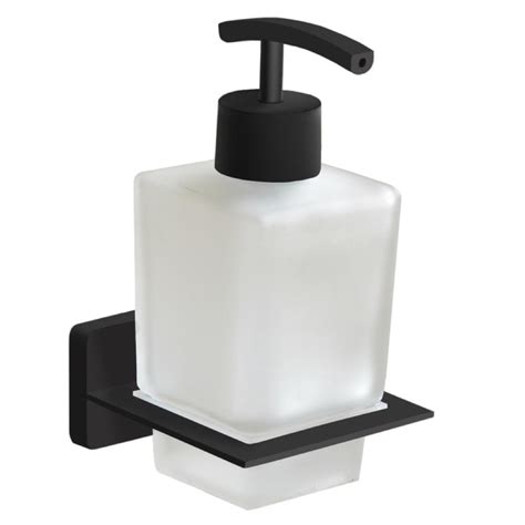 Nameeks General Hotel Wall Mounted Soap Dispenser In Black Finish