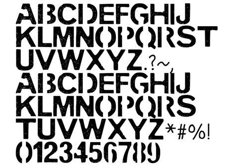 Stencil font free download 234 truetype .ttf opentype .otf files