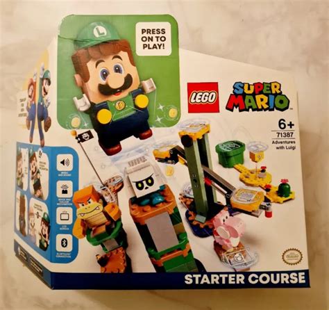 LEGO SUPER MARIO Adventures With Luigi Starter Course 71387 Nuovissimo