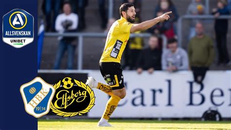 Halmstads BK IF Elfsborg 0 1 Höjdpunkter YouTube