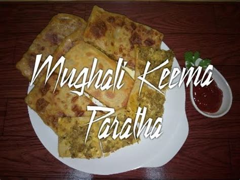 Mughlai Keema Paratha Recipe कम परठ Breakfast ALAM The