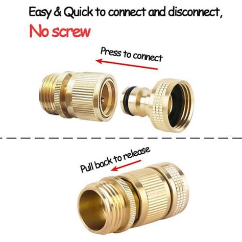 Garden Hose Quick Connect Brass Fasci Garden