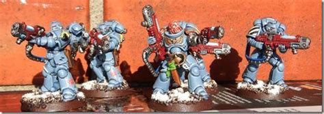 Schwere Hellblasters Der Space Wolves Da Bigmek Wärkstatt