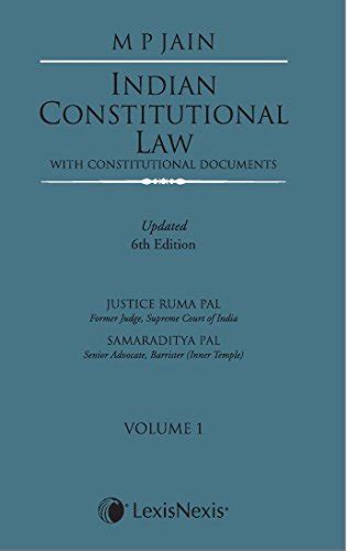 Indian Constitutional Law With Constitutional Documents M P