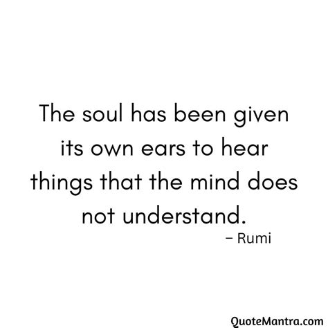 Soul Quotes - QuoteMantra