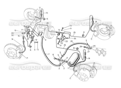 Lamborghini Countach 5000 Qv 1985 Part Diagrams