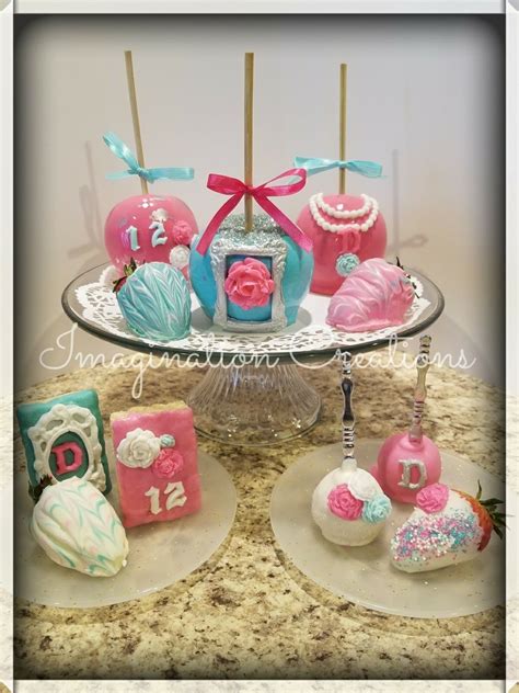 Pink And Turquoise Treats Tiered Cakes Chocolate Covered