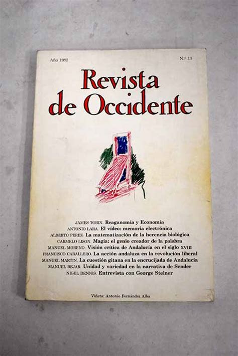 Revista de Occidente Año 1982 nº 13 Reaganomía y economía El vídeo