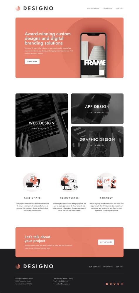 Frontend Mentor Responsive Designo Multi Page Website Using Next JS