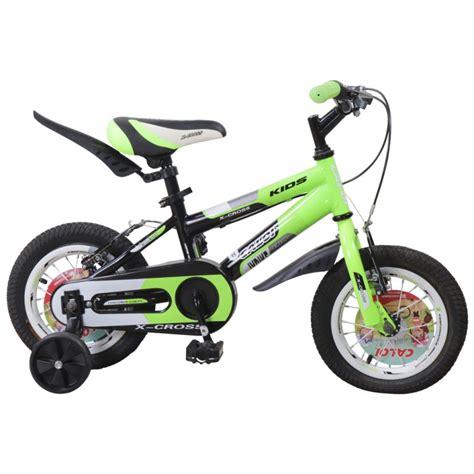 Bicicleta Infantil Caloi X Cross Verde Casa Lube