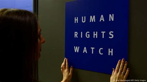 Hrw Publica Informe Anual Sobre Dd Hh En El Mundo El Mundo Dw