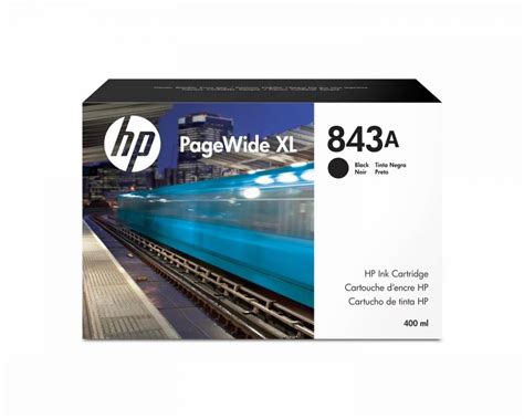 Hp A Ml Black Pagewide Xl Ink Cartridge C Q A The Wide