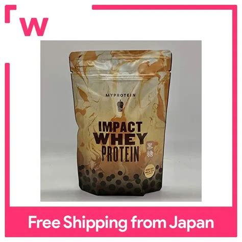 Myprotein Whey Impact Whey Protein Brown Sugar Milk Tea G Lazada