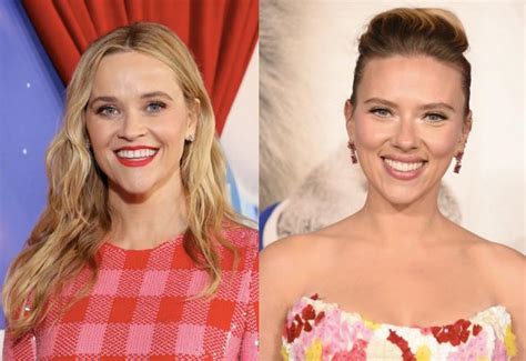 Reese Witherspoon And Scarlett Johanssons Glowing Selfie Leaves Fans