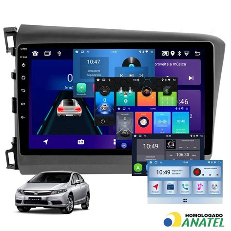 Central Multim Dia Android Carplay Honda Civic