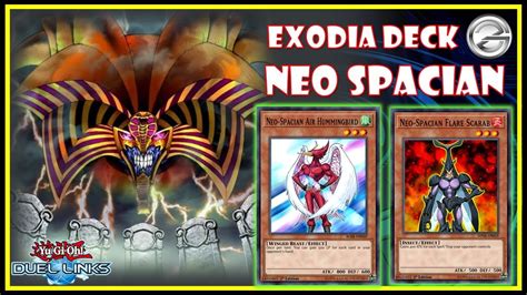 Yugioh Duel Links Exodia Deck Easy Win Full Draw Combo Neos Spacian