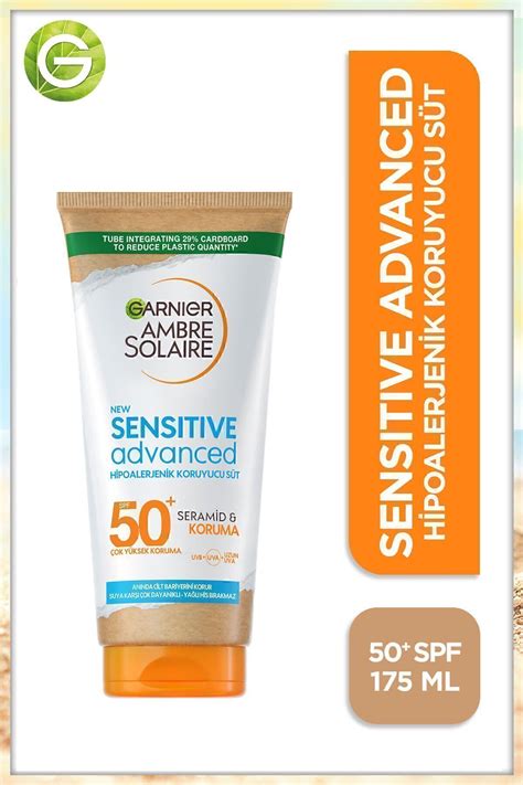 Garnier Ambre Solaire Sensitive Advanced Spf 50 200 Ml Koruyucu Süt