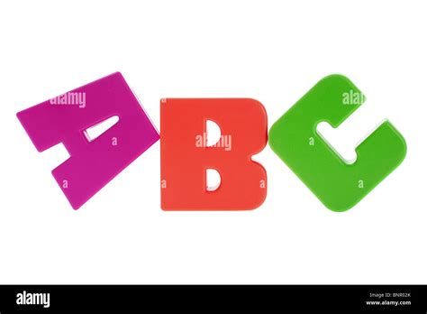 Plastic Abc Letters Hi Res Stock Photography And Images Alamy