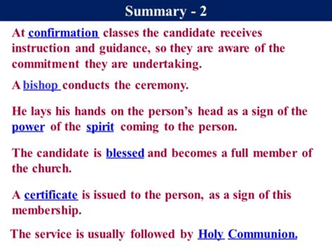 Christianity Rites Of Passage 2 Confirmation Teaching Resources